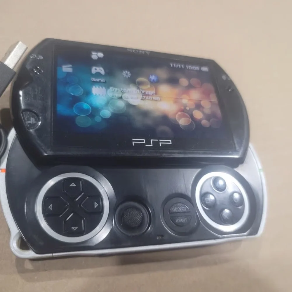 Sony PSP Handheld Console - Black and Silver